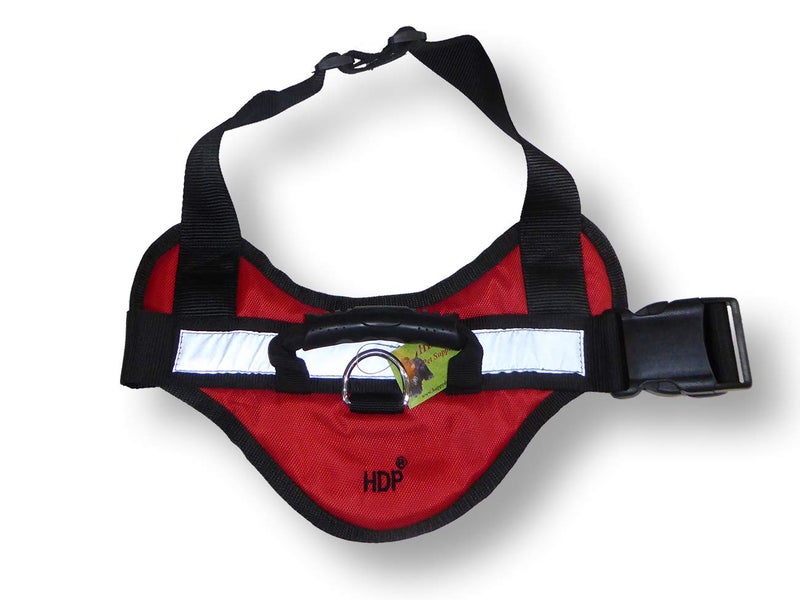 HDP Big Dog Soft No Pull Harness Size:XLarge Color:Red - Image 2